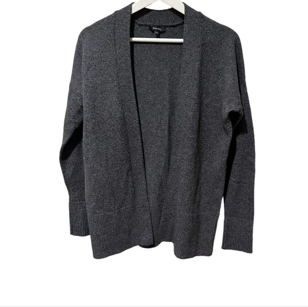 RW&Co Warm Dark Grey Cardigan